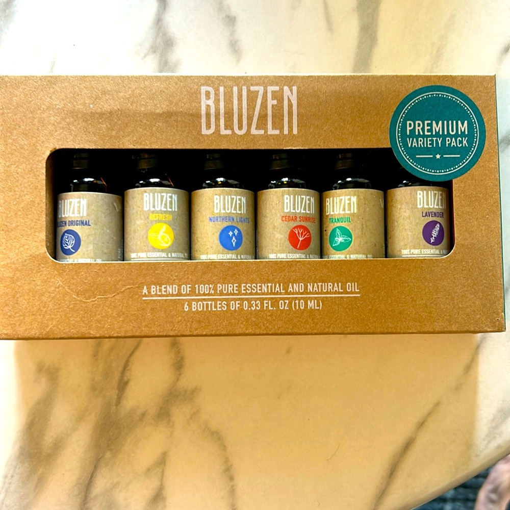 Bluzen Variety Pack (6) Essential Oils